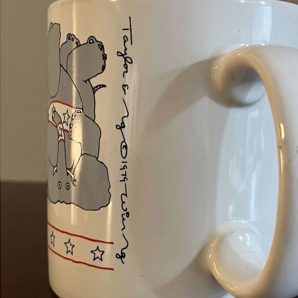 Taylor & NG Vintage TM 1979 Rare Orgy GOP Elephant Mug Collectors Edition - Picture 4 of 5